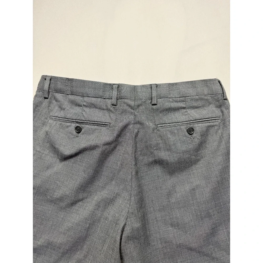 Banana Republic Marzotto Slim Fit Dress Pants Mens‎ 34x28 Gray Formal Business